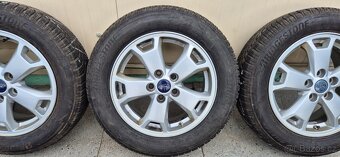Alu kola originál Ford 5x108 6,5x16 ET50 205/60r16 zimní - 6