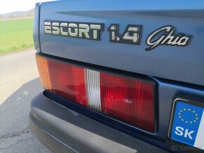 FORD ESCORT 1,4 GHIA, 1987, 98000km, - 6