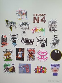 Stüssy nálepky - celek i jednotlivě - 6