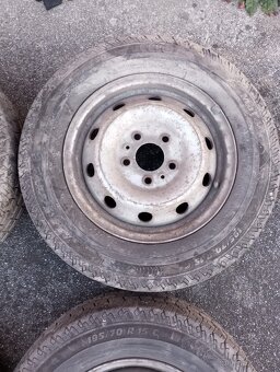 Kola letní na Fiat,Peugeot,Citroen-195x70R-15C. - 6