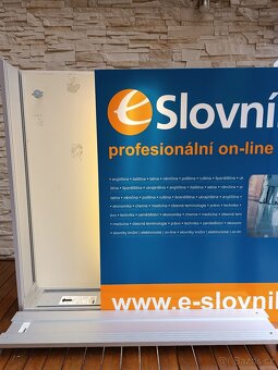 Světelný reklamní panel BOX jednostranný 90×90cm se zářivkou - 6