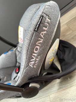 Avionaut Pixel Grey Melange 2023 autosedačka / autovajíčko - 6