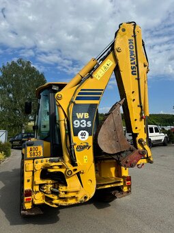 Traktorbagr Komatsu WB93s 2011 2x lzice klapacka teleskop - 6