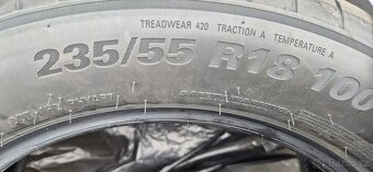 4ks nové letní pneu Kumho Ecsta PS71 235 / 55 R18 100V - 6