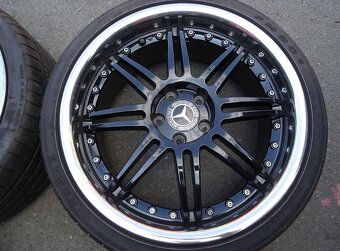 Alu disky límcové na Mercedes, 19", 5x112,ET 45, letní sada - 6