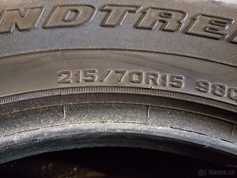 Zimní pneu Dunlop 215/70R15 - 6