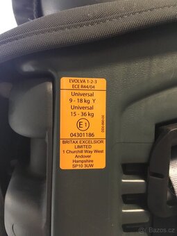 Autosedačka Britax Romer Evolva1-2-3 - 6