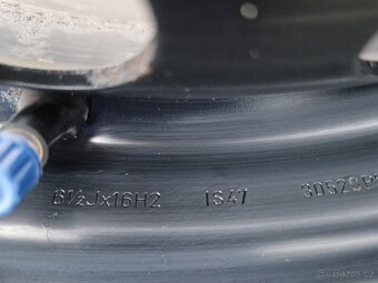 CITROEN,PEUGEOT-PLECH. DISKY 16" + 4x ZIMNÍ PNEU 215/65R16 - 6