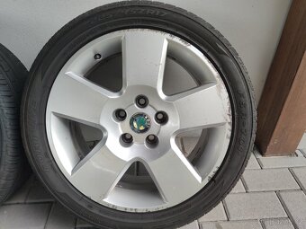 alu disky včetně letních pneumatik - 6