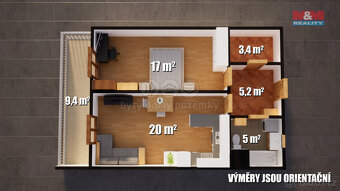 Prodej bytu 2+kk, 64 m², Praha, ul. Andersenova - 6