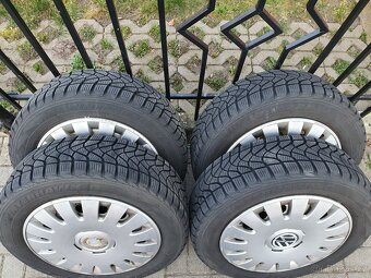 Plechové disky 5x112 r16 zimní pneu 195/60/16C - 6