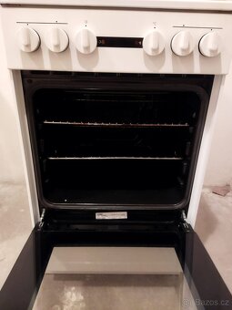 Kombinovaný sporák MORA K140AW+plynová hadice - 6