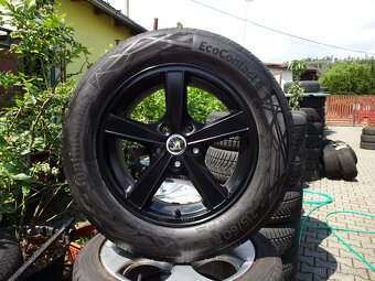 Superb III, Passat B8, Karoq - zánovní letní alu kola 16" - 6