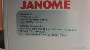 Šicí stroj Janome Memory Craft 6700P NOVÁ CENA - 6