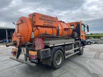 Man TGM 12.250 4x4 fekál 6 m³ - 6