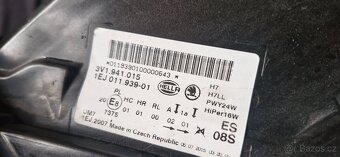 Leve predni svetlo skoda superb 3 halogen - 6