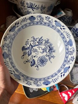Porcelán cibulák velká sada Bohemia Inglazed Henriette - 6
