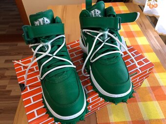 Nike Air Force 1 Mid Off-White Pine Green 42,5 nove - 6