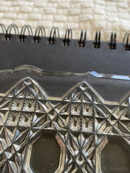 Skleněný servírovací tác 2ks - 6