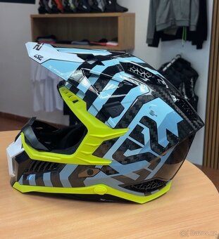 karbon carbonová přilba LS2 MX703 C X-force barrier - 6
