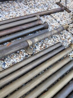 Stare mosazne konzole na zaclony - 6