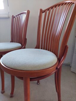 4ks židle TON ve skvělém stavu - 6