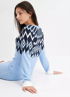 Teplé pletené šaty 44/46 - 6