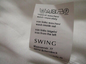Slavnostní společenské šaty bílé Swing L 40 - 6