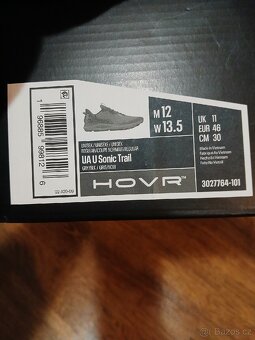 Prodávám boty Under Armour UA U Sonic Trail velikost 46 - 6
