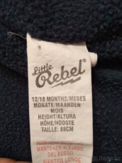 Teplá vesta Little Rebel 12/18m. - 6