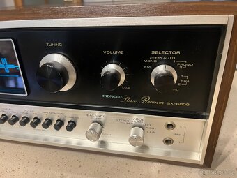 Vintage receiver Pioneer SX 6000 top stav - 6