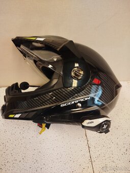 Helma na motorku scorpion EXO adx2 - 6
