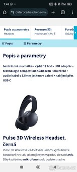 PlayStation 5 Pulse 3D Wireless Headset - Midnight Black - 6