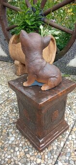 Zahradní dekorace- Soška Čivava 2 - 6