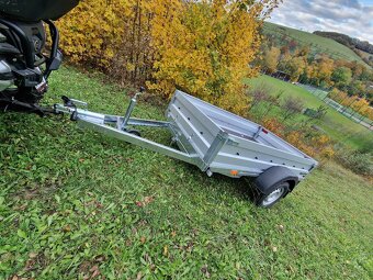 Přívěsný vozik AGA KIT EM-3 D-233cm,Š-130cm sklopný - 6