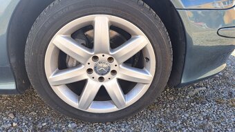 ALU KOLA R17 MERCEDES, LETNÍ PNEU TOP STAV - 6