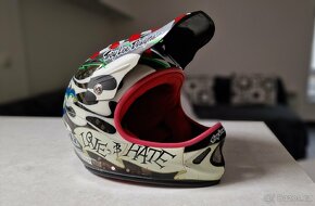 Karbonová integrální helma Troy Lee Designs D2 velikost M/L - 6