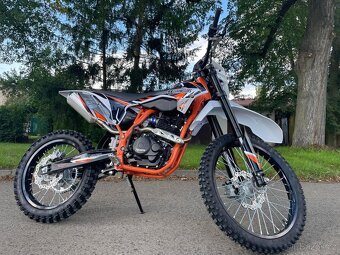Pitbike 250cc 4t 21/18 barva - oranžová - 6