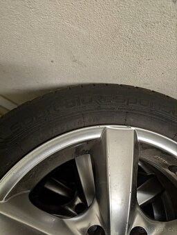 205/55 R16 vč. Alu disků na Renault Megane 3 - 6