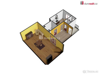 Prostorný mezonetový byt 4+1, 131 m2 + sklep, 3.patro, OV - 6