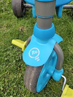 Dětská šlapací tříkolka s tyčí, věk cca. 1-4 roky - 6