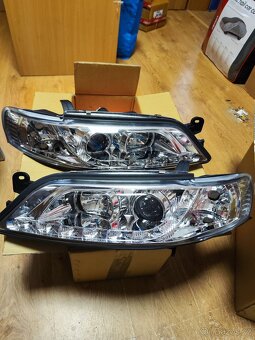 Přední světla OPEL VECTRA B 95-98- CHROM - 6