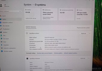 HP EliteOne 840 All-in-One 23,8”/i7-12700/32GB RAM/1TB SSD - 6