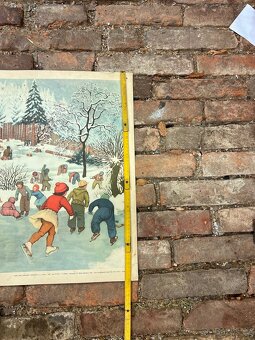 Starý školní plakát - 6