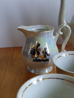 Perleťový porcelánový servis - 6