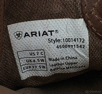 Damské westernové boty Ariat - 6