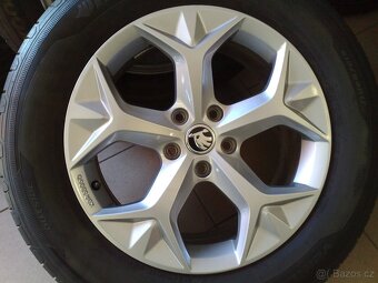 alu kola 5x112 r17 original seat,škoda,vw 215/65/16 - 6