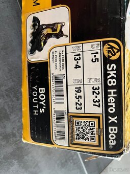 Kolečkové brusle K2 sk8 herox boa - 6