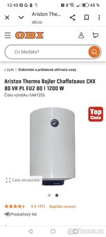 Nabízím 80L bojler - 6