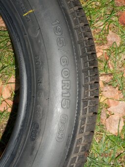 1xLetní pneu DUNLOP SP SPORT 2020E 195/60 R15 1x 7,3MM - 6